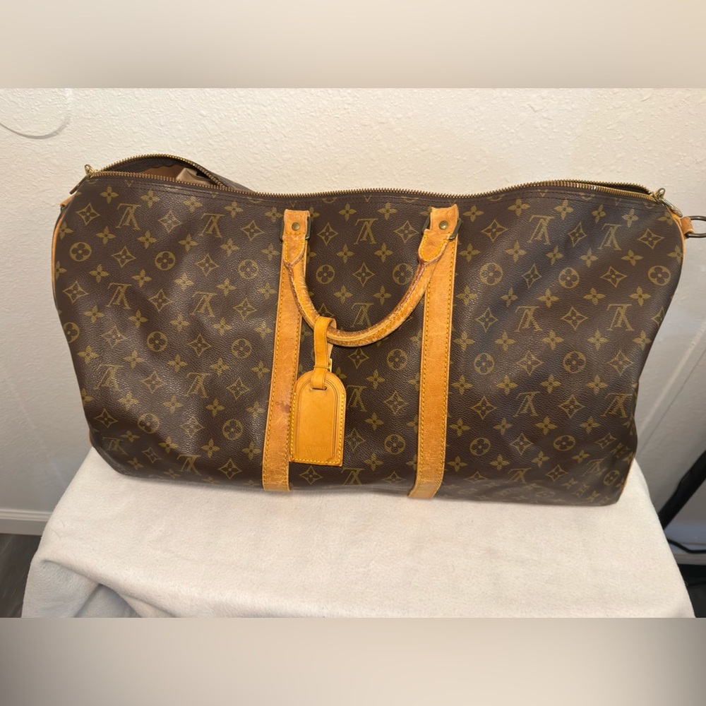 Louis Vuitton Monogram Duffel Bag Bandoulier